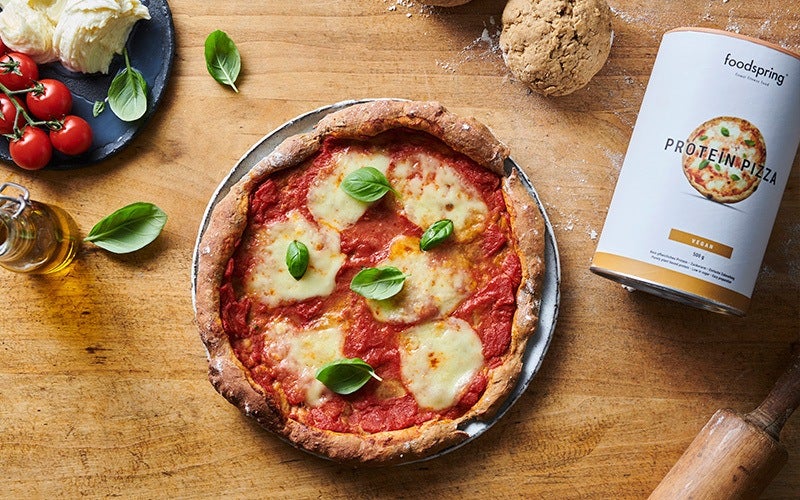 pizza margherita proteinée foodspring