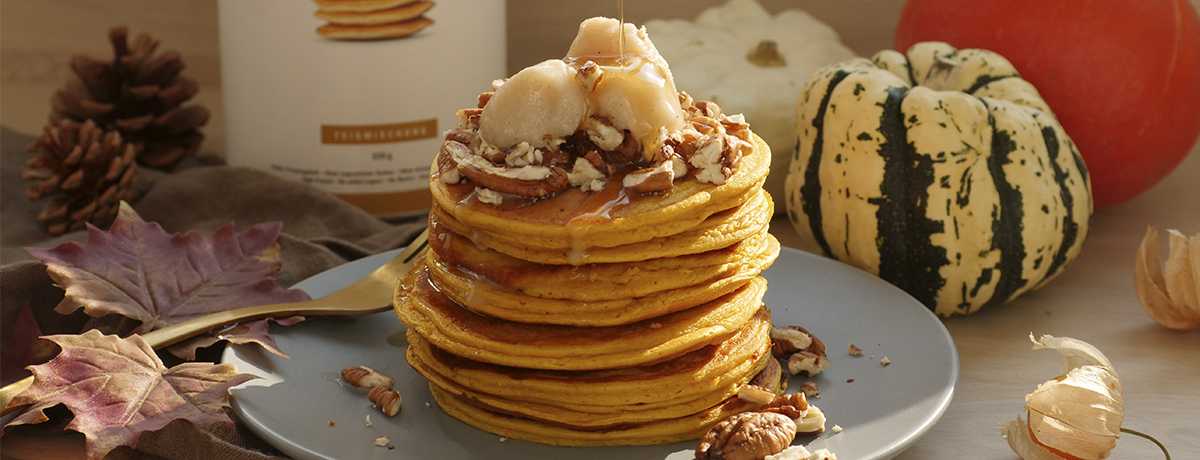 Pancake proteici alla vaniglia