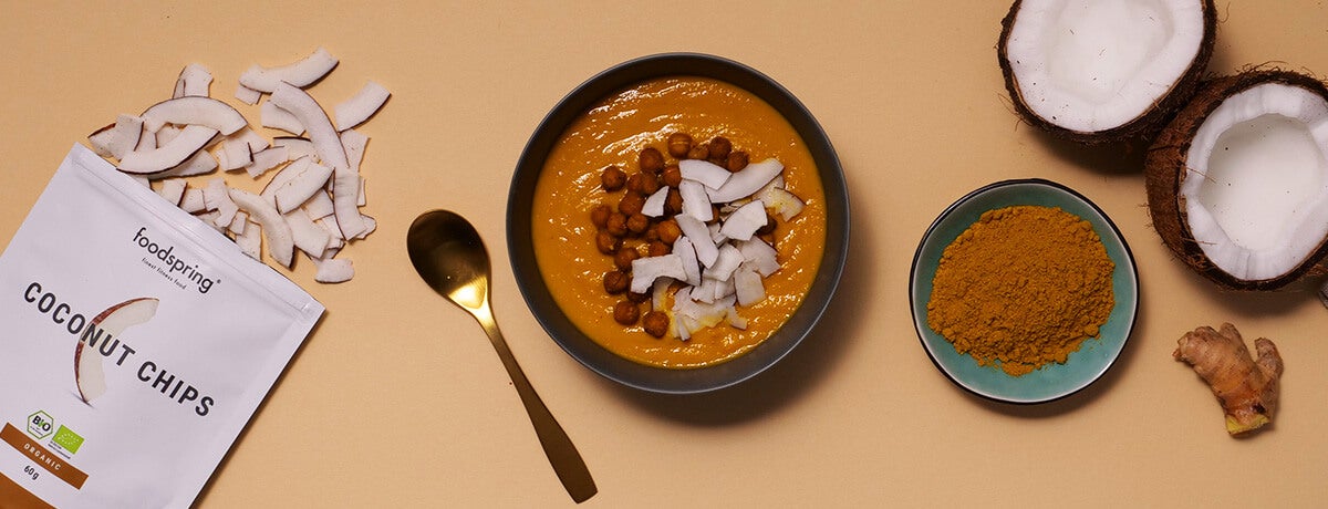 zuppa di carote e zenzero