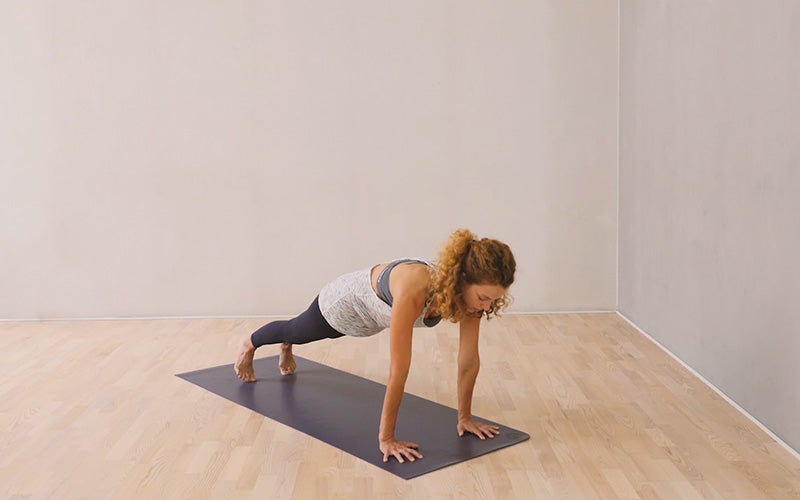 planche en yoga