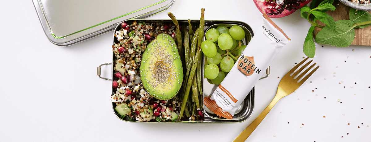 lunch box salade de quinoa