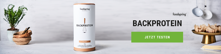 Teste das foodspring Backprotein