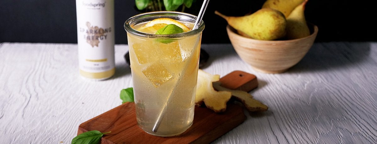 Birnen Ingwer Cocktail