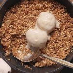 Low Carb Apple Crumble