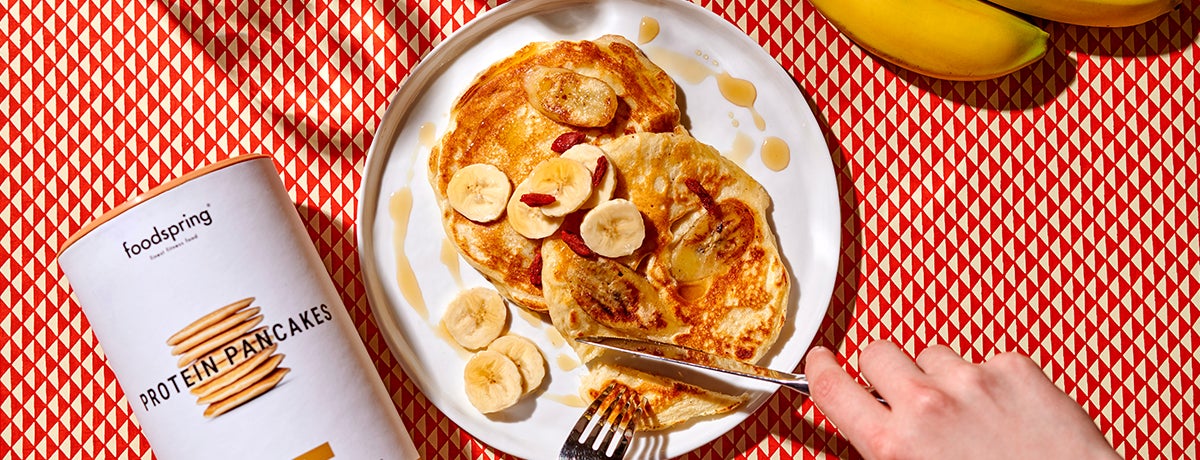 Protein Bananen Pancakes