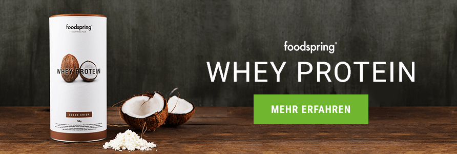 Banner foodspring Whey