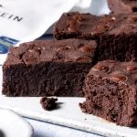 Brownies proteicos a base de judías pintas