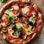 Pizza Protéinée aux champignons