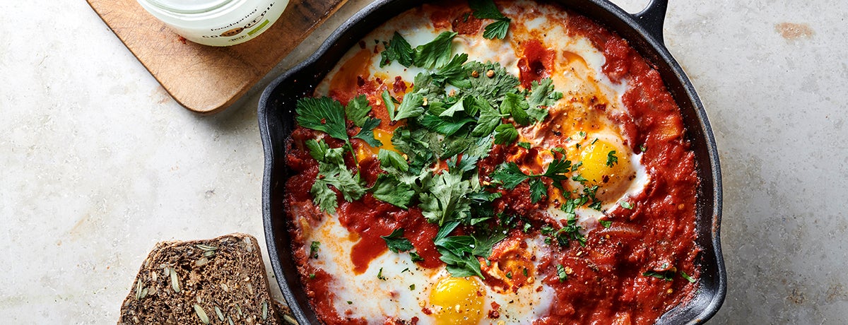 Fitness Shakshuka can help with carb cycling on low-carb days