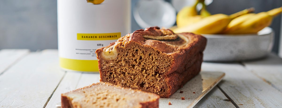 a photo of deep brown vegan banana bread, which can help you produce leptin when you feel full