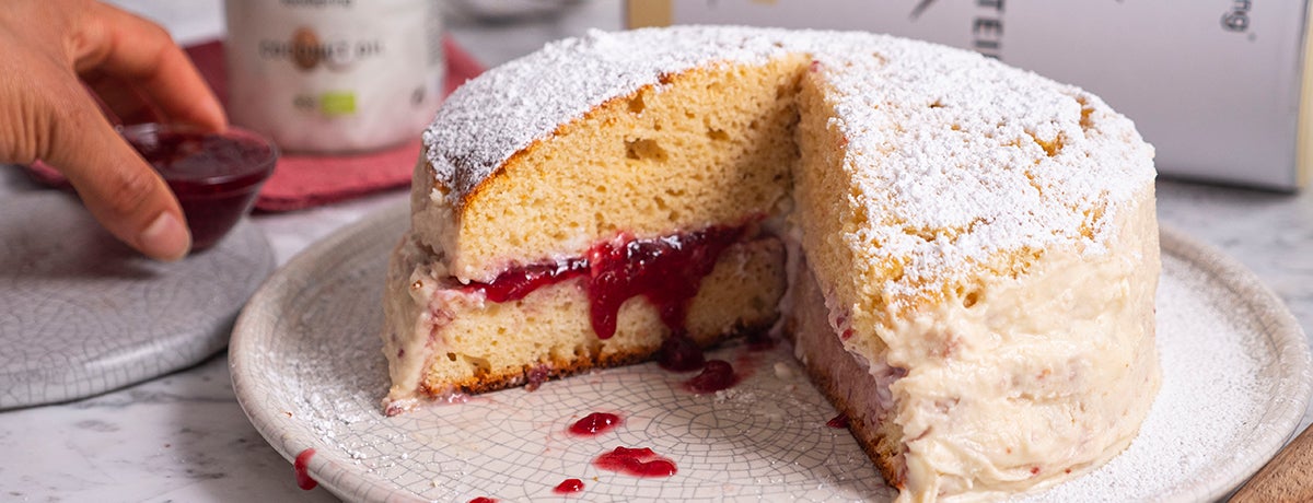 No Fat Sponge Cake Recipe - The Verdict - GARDEN, TEA, CAKES, (BOOKS) AND ME