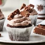 Cupcakes vegan à la noisette et au chocolat