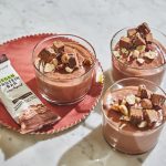 Haselnuss-Schokoladen-Proteinpudding