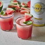 Cocktail Sour Virgin Watermelon (riche en protéines)