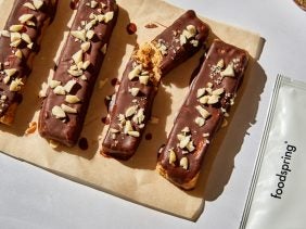 Protein Peanut Butter Chocolate Bars
