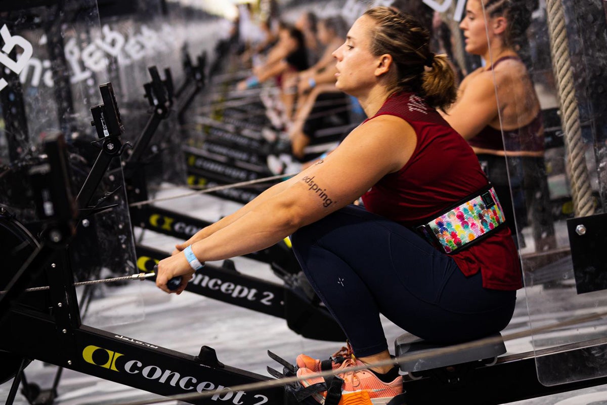 Lisa Eble at the CrossFit Games